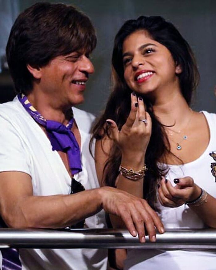 Shah Rukh Khan dan putri tunggalnya, Suhana Khan