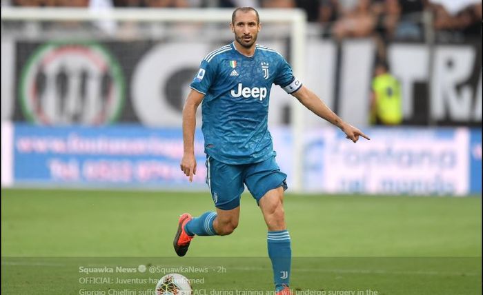 Kapten Juventus, Giorgio Chiellini.