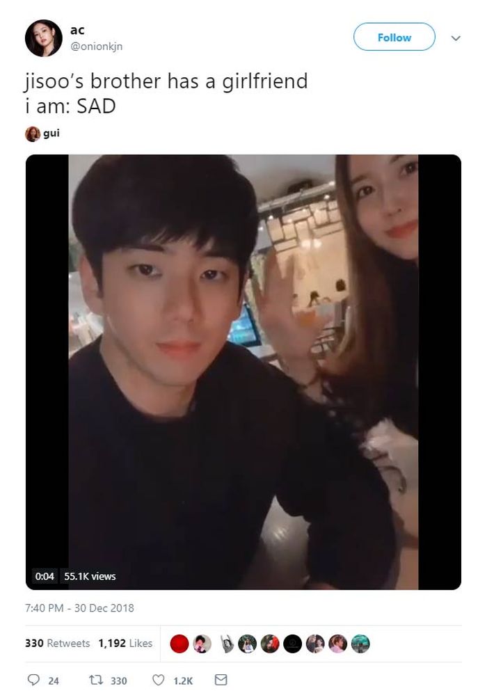 Kakak laki-laki Jisoo BLACKPINK