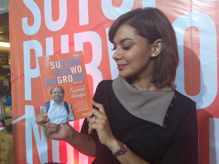 Najwa Shihab saat ditemui Grid.ID di kawasan Gramedia Matraman, Jakarta Timur, Minggu (1/9/2019).