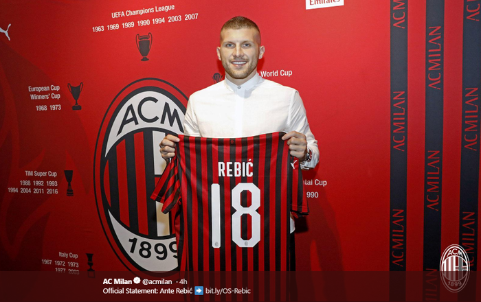 Pemain baru AC Milan, Ante Rebic