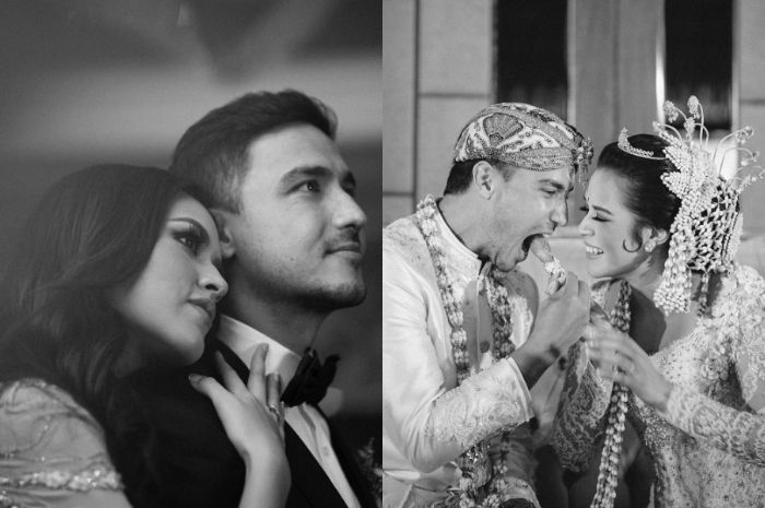 Kolase unggahan foto Instagram Raisa