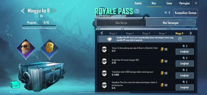 8th week of season 8
