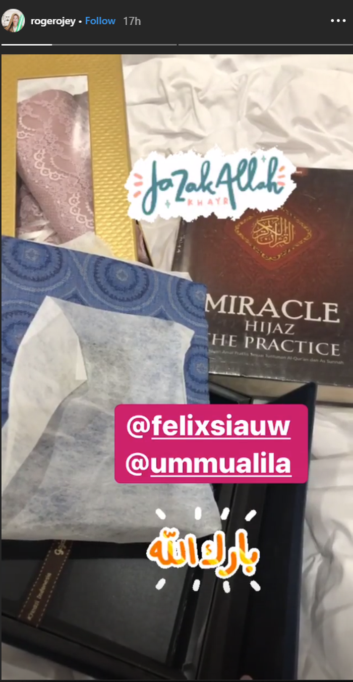 Hadiah dari Ustaz <a href='https://pontianak.tribunnews.com/tag/felix-siauw' title='Felix Siauw'>Felix Siauw</a>