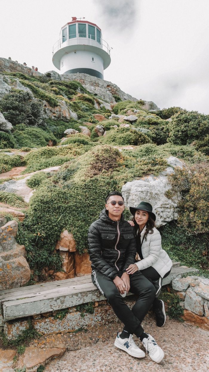 Nikita Willy dan sang kekasih sedang berlibur di Afrika Selatan