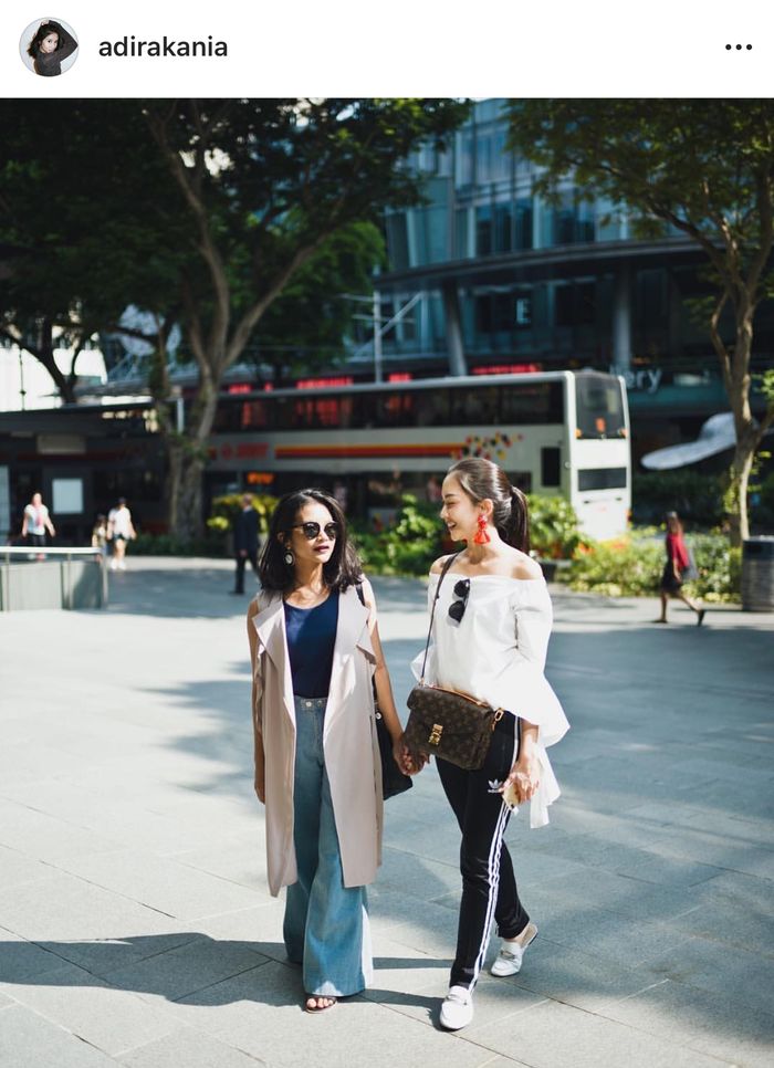 Postingan Dira tentang Ririn Dwi Ariyanti dengan caption menyentuh.