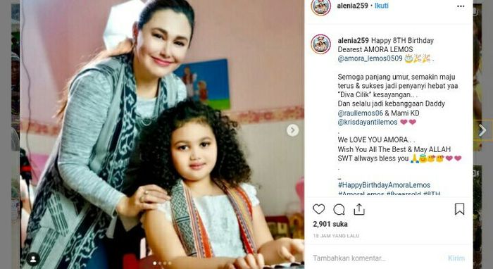 Nia Zulkarnaen dan Amora Lemos