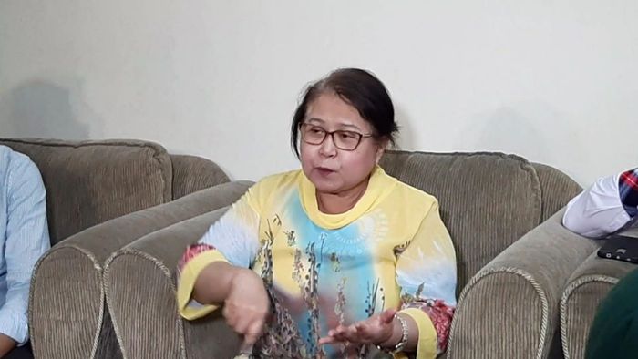 Elza Syarief saat Grid.ID jumpai Dewan Pers, Kebon Sirih, Jakarta Pusat, Jumat (6/9/2019).
