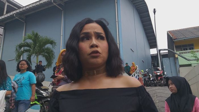 Melaney Ricardo saat ditemui Grid.ID di kawasan Tendean, Jakarta Selatan, Jumat (6/8/2019).