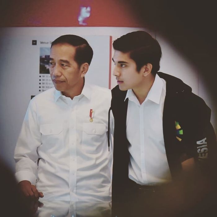 Syed Saddiq saat melakukan pertemuan dengan Presiden Jokowi.