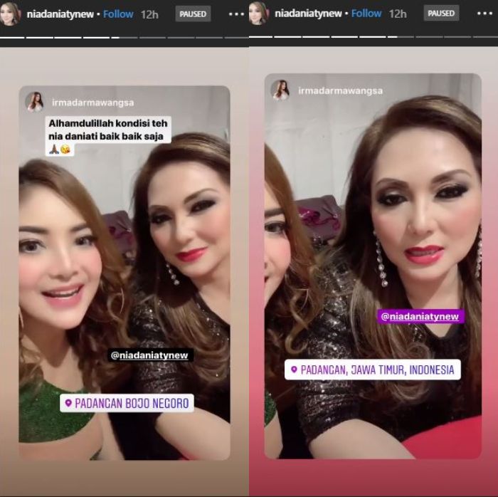 Nia Daniaty berikan klarifikasi soal kecelakaan yang menimpanya.