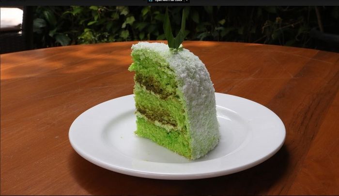 Kelpon cake is one of the most popular fusion food these days. It combines the taste of klepon and the texture of cake.