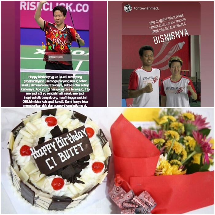 Ucapan Selamat Ulang Tahun untuk Liliyana Natsir