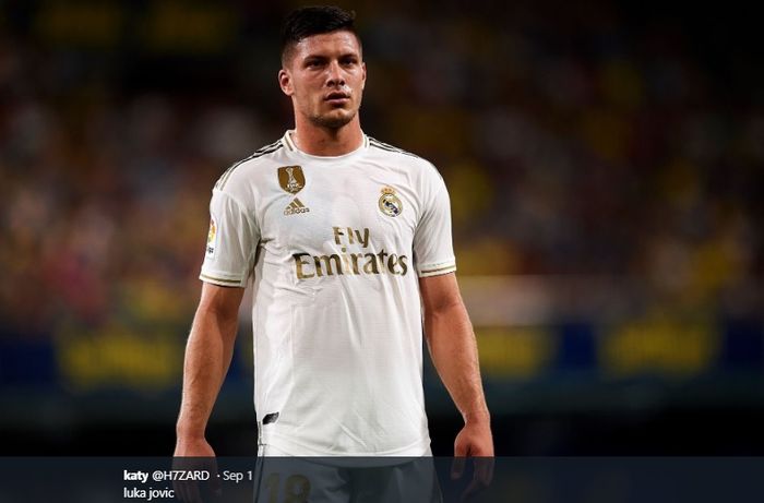 Penyerang anyar Real Madrid yang dibeli dari Eintracht Frankfurt, Luka Jovic.