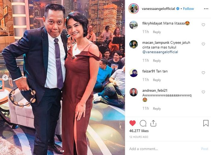 Komentar netizen pada foto terbaru Vanessa Angel