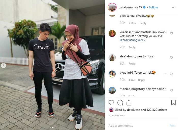 Komentar netizen karena penampilan terbaru Zaskia Sungkar