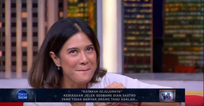 Dian Sastro ditanya soal kebiasaan jeleknya yang tak banyak diketahui