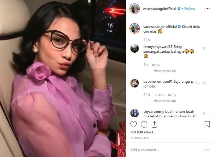 Video boomerang terbaru Vanessa Angel