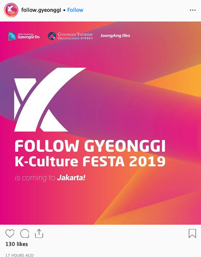 Follow Gyeonggi K-Culture FESTA 2019