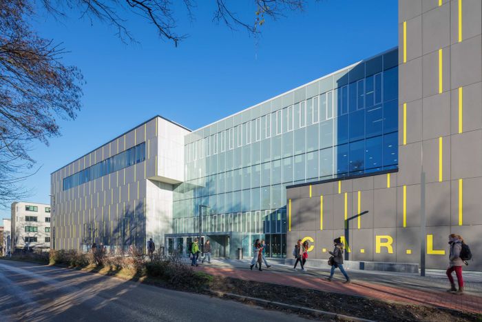 2016_12_06, DEU, Aachen, RWTH, C.A.R.L. lecture hall center, architect: schmidt hammer lassen architects, shl, Copenhagen, photographer: Michael Rasche, www.michaelrasche.com, terms of use: shl can use the pictures for their website, architecture magazines, brochures, books,the name of the photogra