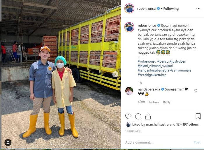 Ruben Onsu dan Betrand Peto