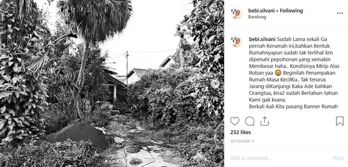 Rumah Bebi Silvana yang akan dijual