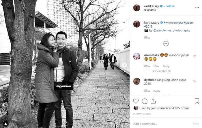 Kartika Sary dan Enjy Uzawa