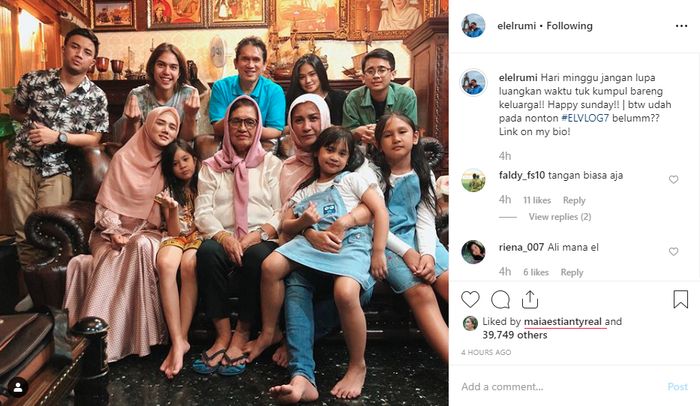 Reaksi Maia Estianty pada Unggahan El Rumi Bareng Mulan Jameela
