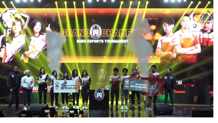 Winner of BUBU Esports Team Nara Pixies and BTR RA