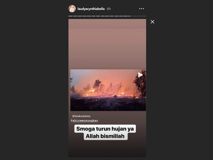 Unggahan Laudya Cynthia Bella