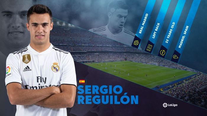 Bek muda Real Madrid, Sergio Reguilon.