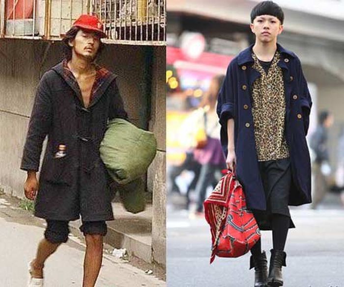Perancang dan ikon fesyen Inggris Vivienne Westwood bahkan menciptakan koleksi