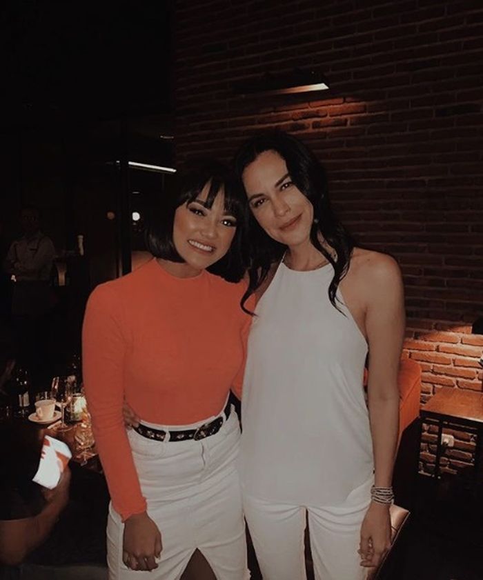 Intip cantiknya Marion Jola dan Sophia Latjuba saat foto bareng, sama-sama cantik!