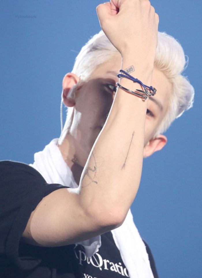  Arti  5 Tato  di Tubuh Chanyeol EXO Ada yang Dibuat 