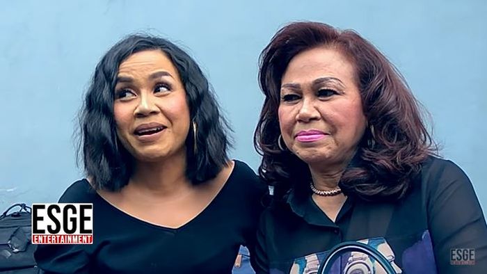 Sosok ibu Melaney yang selalu menasihati sang presenter