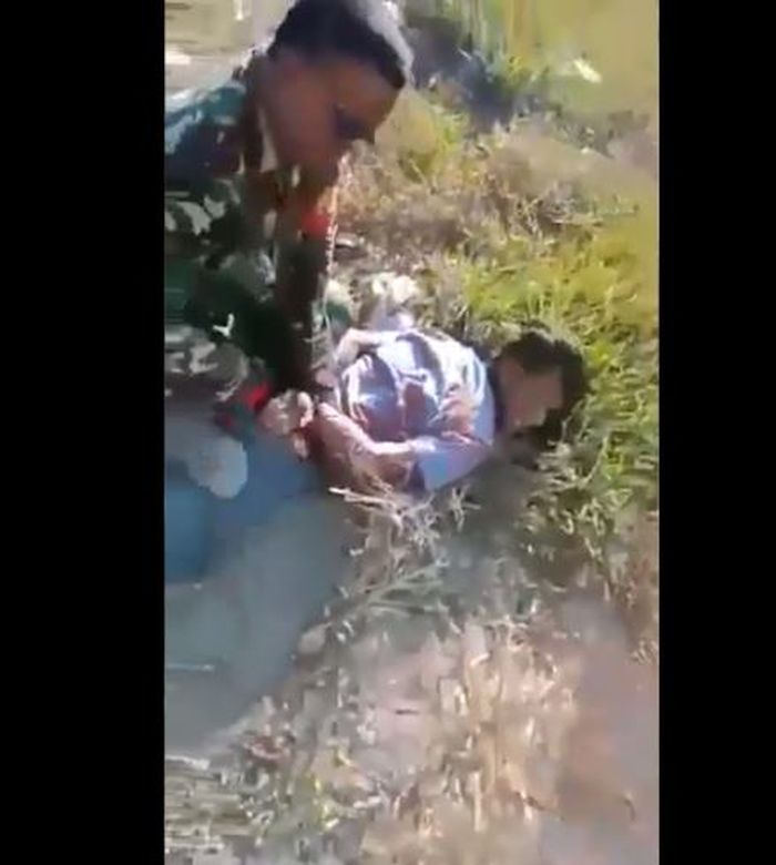 Viral video pelaku pembakar lahan di bekuk TNI