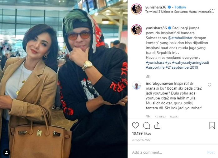 Dicibir Usai Puji Atta Halilintar, Yuni Shara Beri Balasan Bijak Namun Menohok!