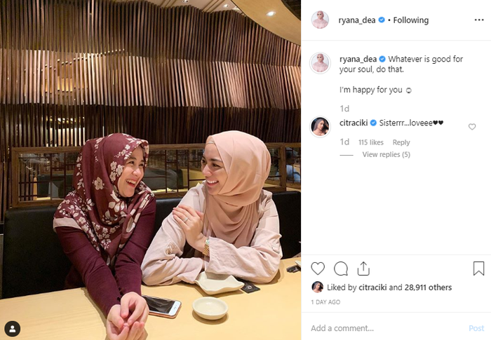 Ryana Dea dan Citra Kirana