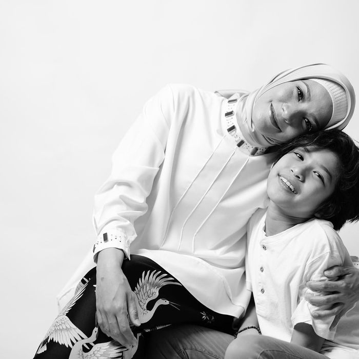Potret anak Rachel Maryam, Muhammad Kale Mata Angin