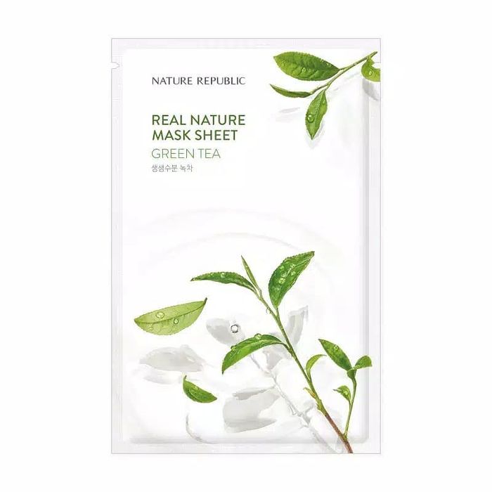 Nature Republic Real Nature Mask Sheet Green Tea