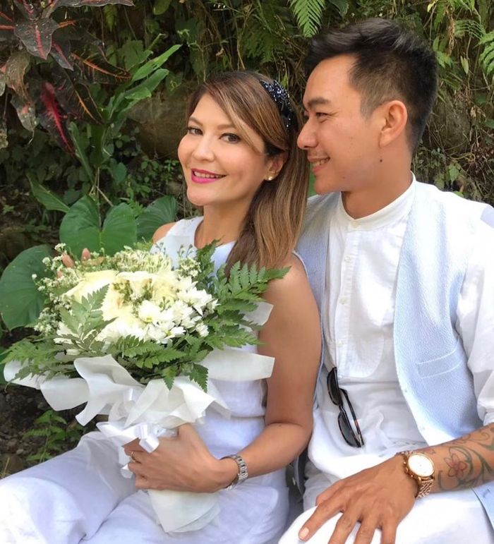 Tamara Bleszynski bersama seorang pria