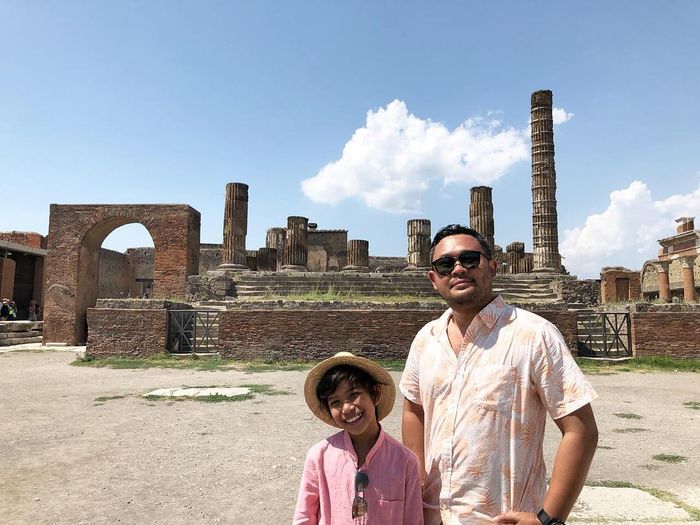 Potret anak Rachel Maryam, Muhammad Kale Mata Angin