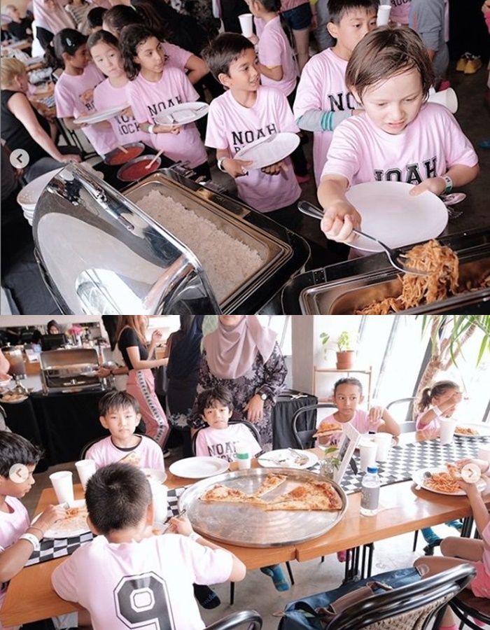 Serunya pesta ulang tahun anak BCL, Noah