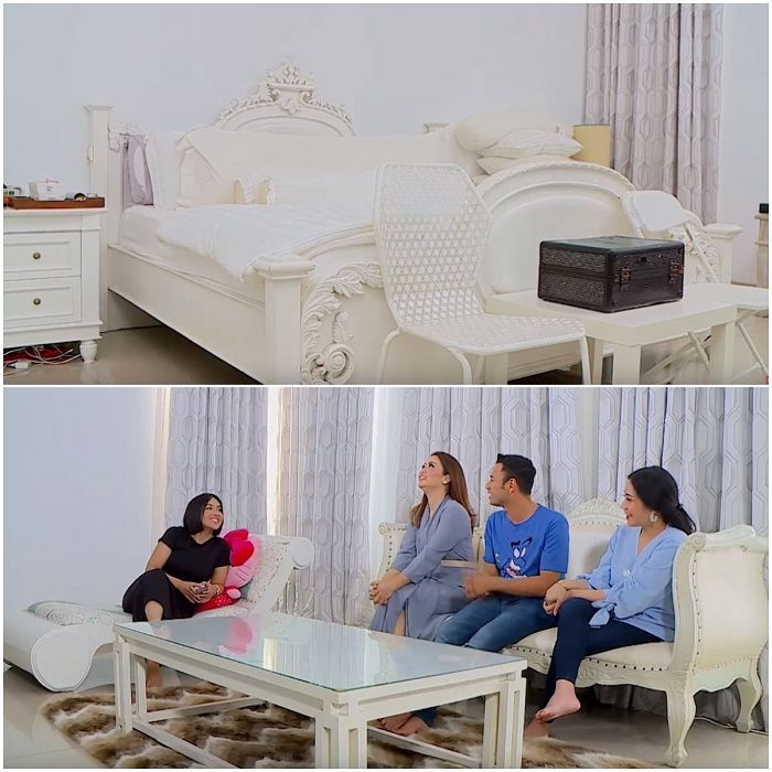 Kamar mewah di rumah Denada