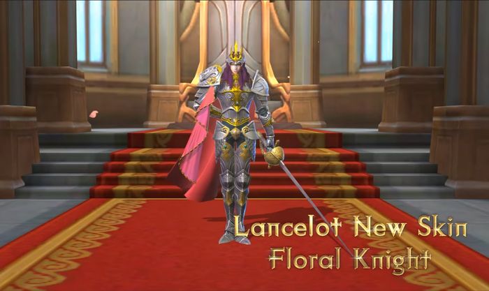 Lancelot's new skin (Floral Knight)