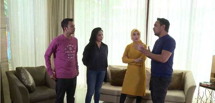 Nagita Slavina dan Raffi Ahmad kunjungi rumah Bebi Romeo dan Meisya Siregar