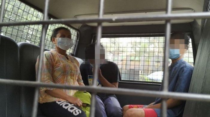 Pelaku inses keluarga asal Sukabumi.