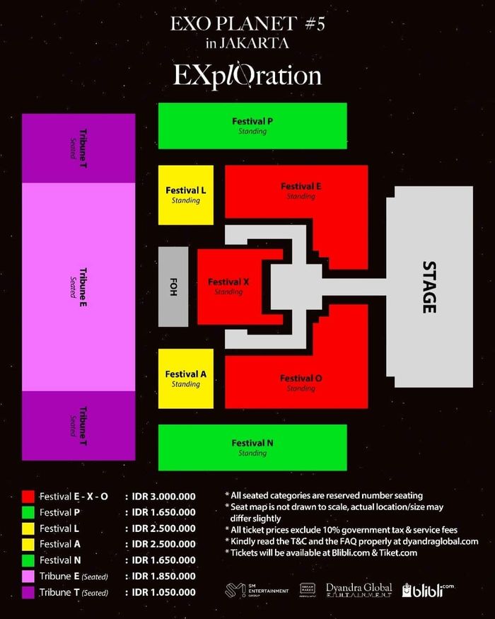 Cara beli tiket konser exo