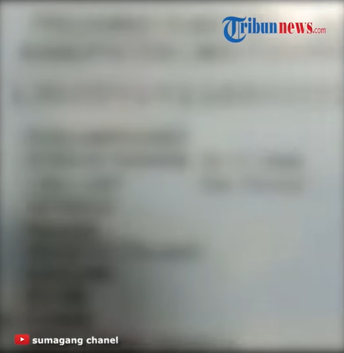 Identitas yang ditunjukkan mahasiswa (sudah disensor)