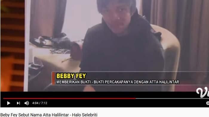 Foto Atta Halilintar ditunjukkan Bebby Fey dan pengacaranya